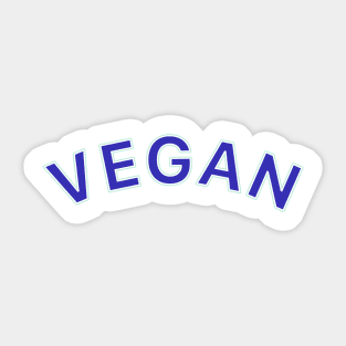 VEGAN SAVE THE PLANET Sticker